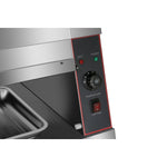 Commercial Two-Tier Heated Showcase Food and Chicken Warmer 1500x760x860mm Countertop Dry Heat and Wet Heat - HW6P