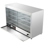 4 Tier Pie Warmer Heated Display Case Countertop - HW805