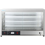 4 Tier Pie Warmer Heated Display Case Countertop - HW805