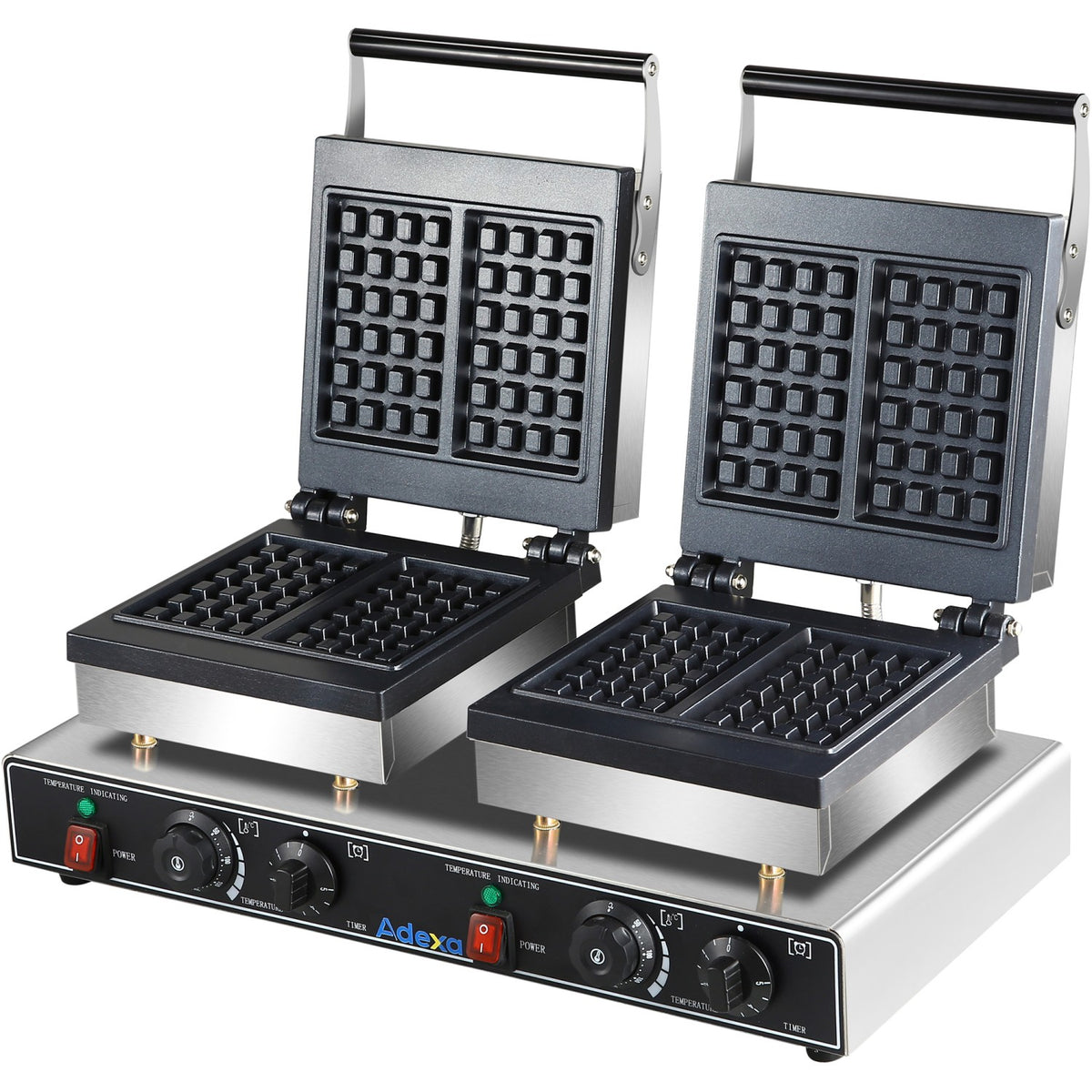 Commercial Waffle maker Double 3.2kW - HWB4