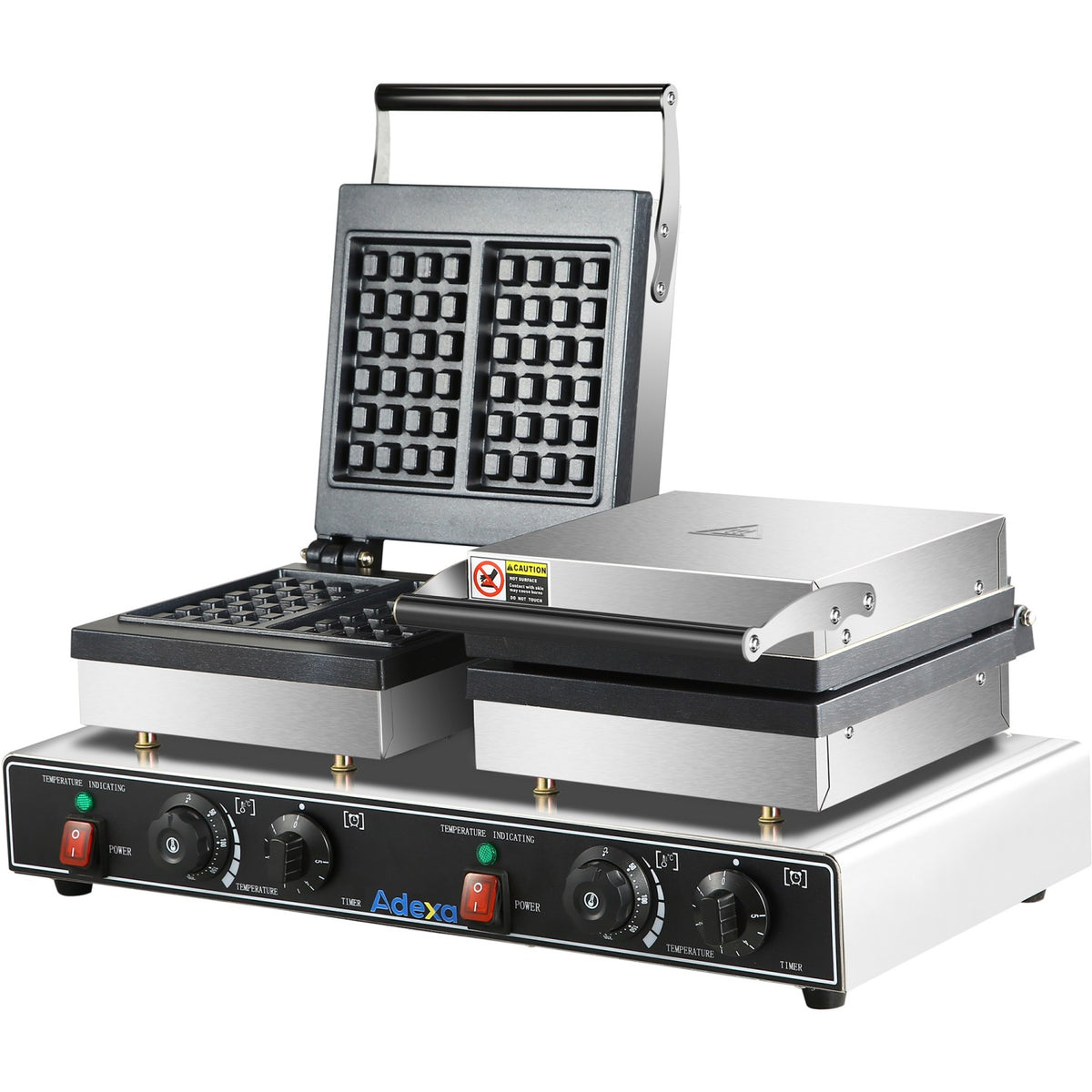 Commercial Waffle maker Double 3.2kW - HWB4