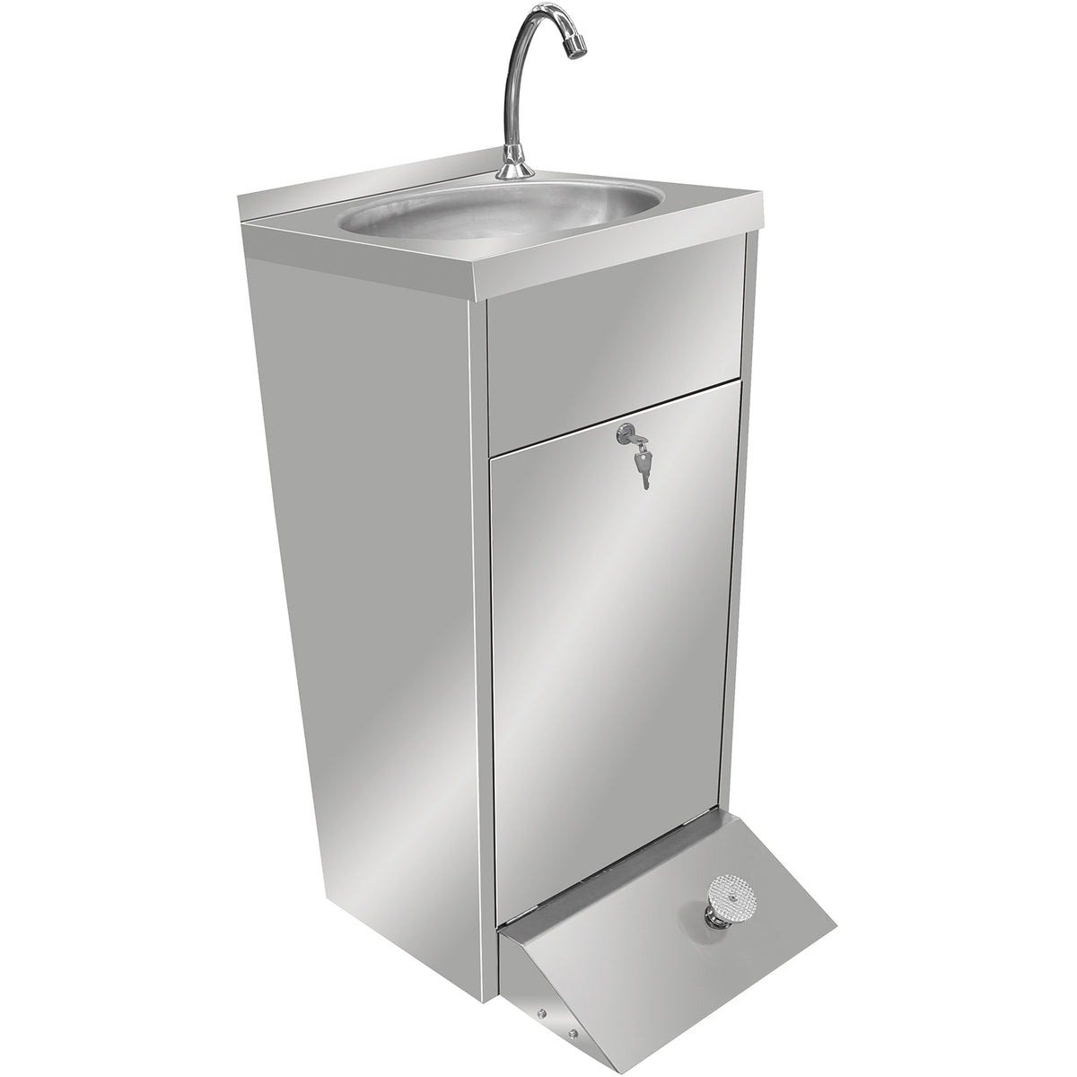 Commercial Hand Wash Sink Cabinet Stainless steel Pedal control - VHWR445