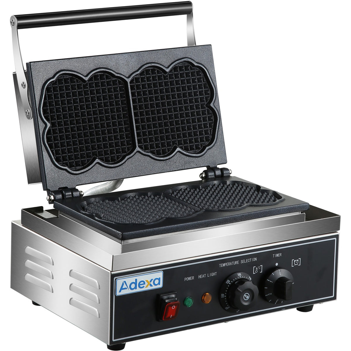 Commercial Waffle Maker 1.55kW 2 waffles Countertop - HX116
