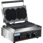 Commercial Waffle Maker 1.55kW 2 waffles Countertop - HX116