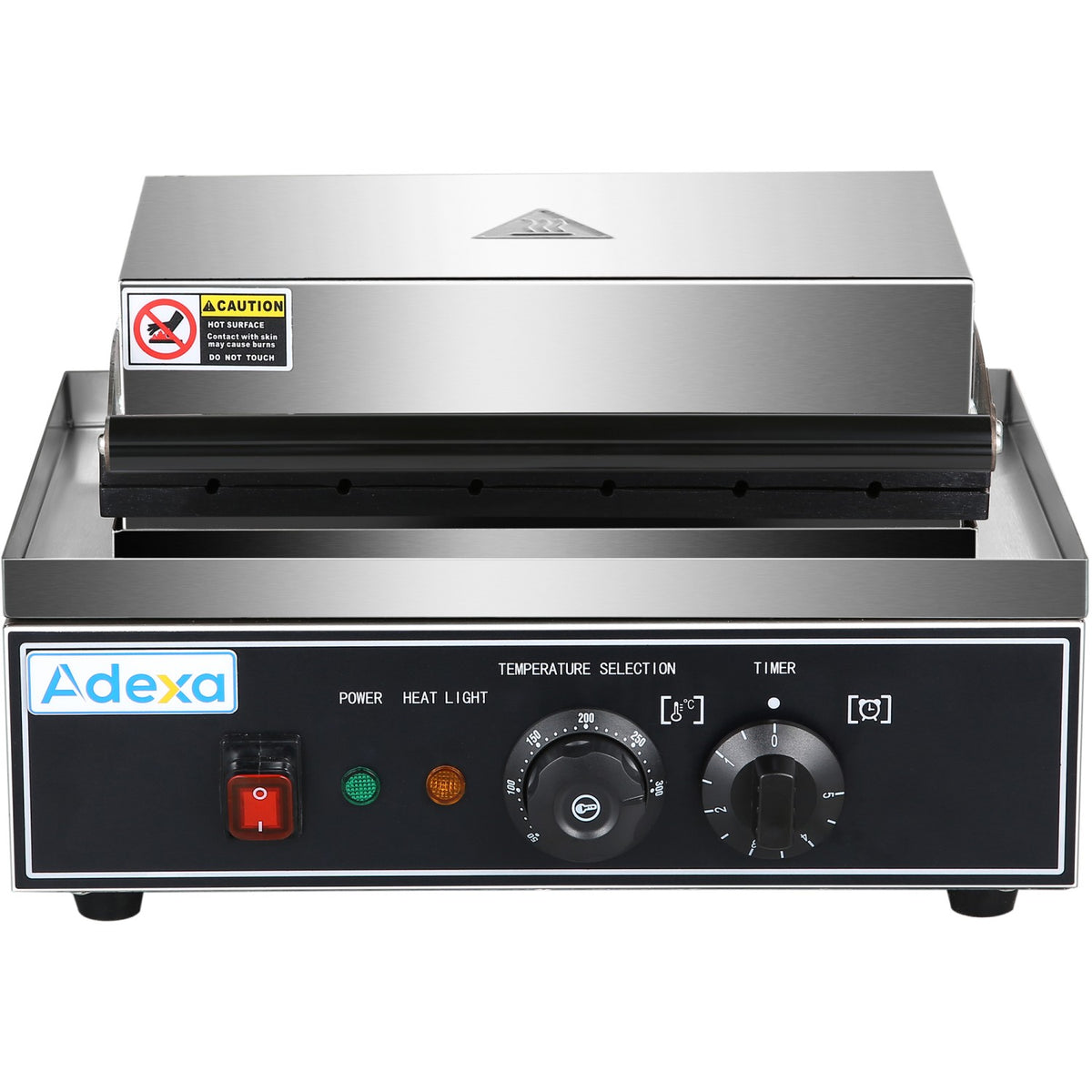 Commercial Corn Dog Waffle Maker 1.6kW 6 waffles Countertop - HX119