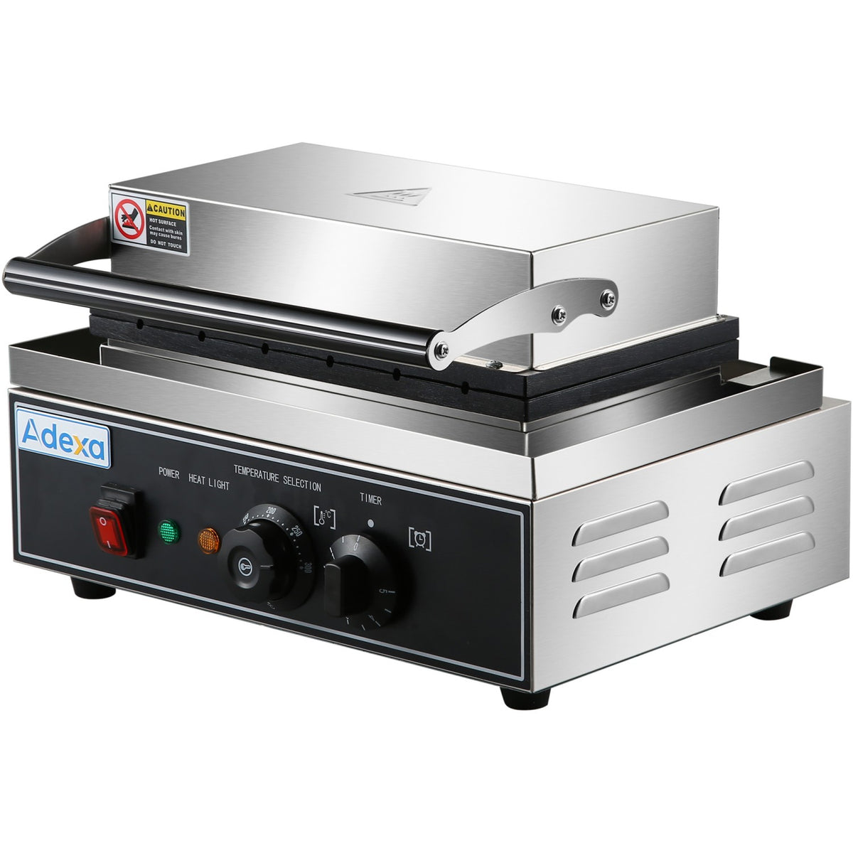 Commercial Corn Dog Waffle Maker 1.6kW 6 waffles Countertop - HX119
