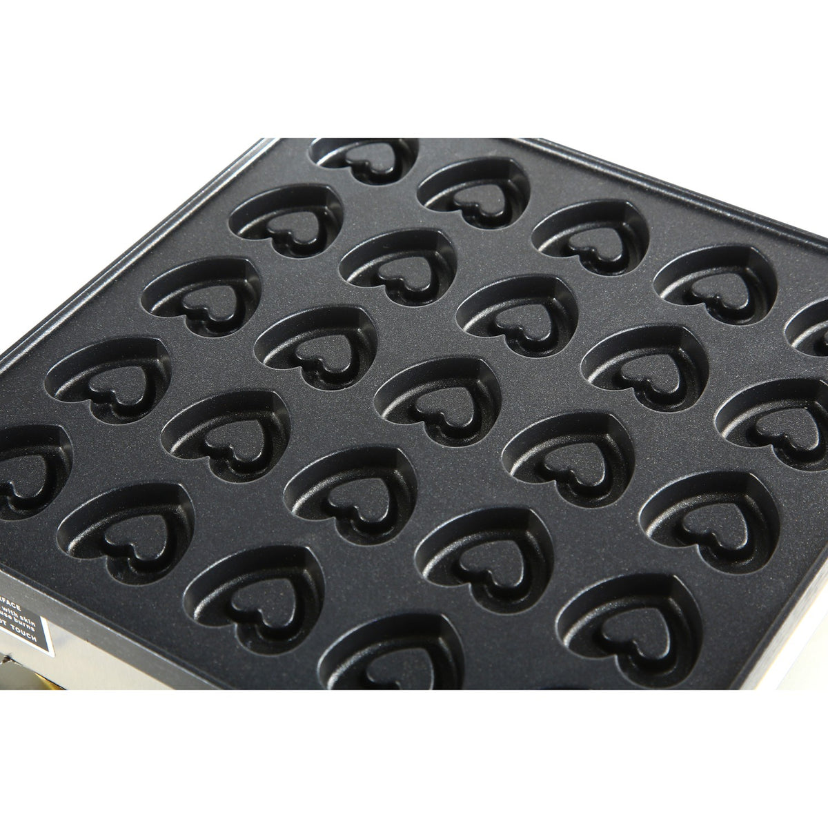 Commercial Heart Shaped Mini Pancake maker / Muffin maker 25 holes - HX2240A