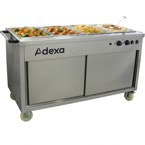 Mobile Bain Marie top Hot Cupboard 1540mm - HXYH4W1