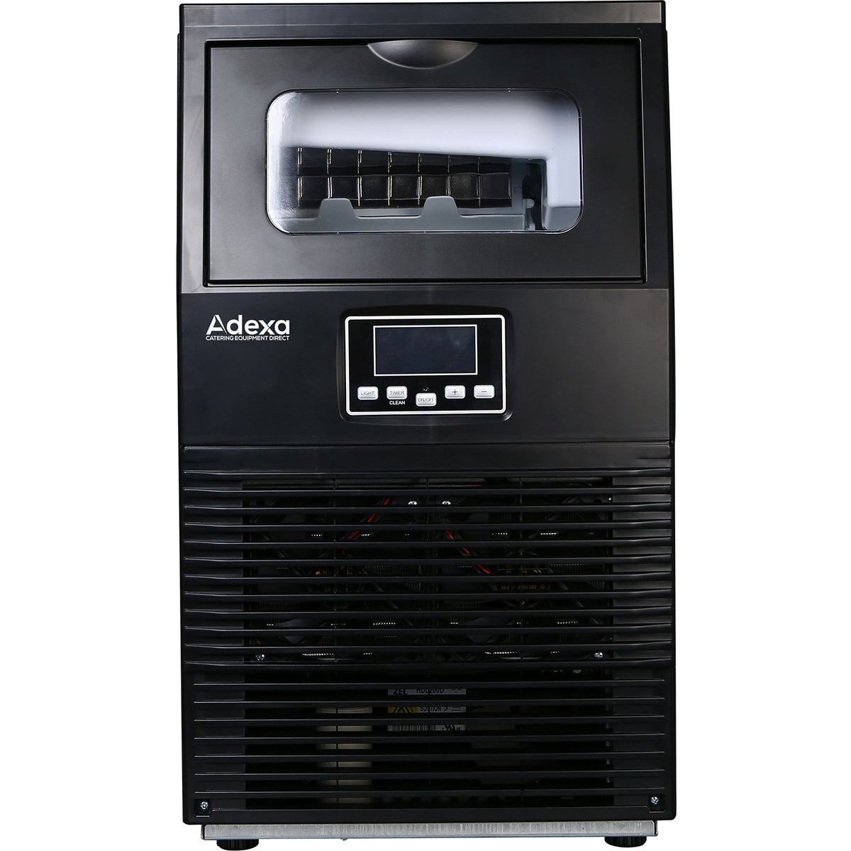 Commercial Ice Cube Machine 30kg/24h 4kg bin - HZB30F