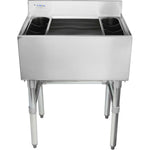 Ice bin Underbar Splashback Stainless steel - IB182408
