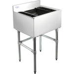 Ice bin Underbar Splashback Stainless steel - IB182408