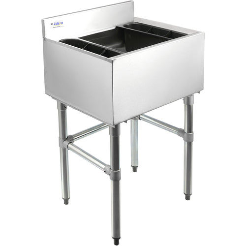 Ice bin Underbar Splashback Stainless steel - IB182408