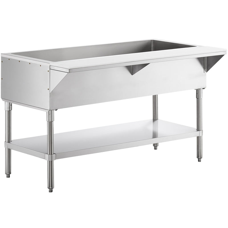 Commercial Food Service Table 2 x GN 1/1 with Undershelf 810x780x870mm - ICT2US