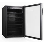 Professional 128L Compact Glass Door Beverage Cooler – Low Profile | JC128VELF