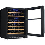 Professional Wine cooler Dual zone 46 bottles - JC150WD