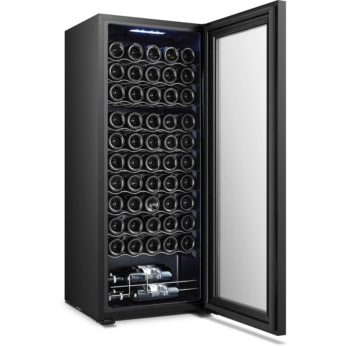 Premium Professional Wine cooler Single zone 55 bottles - JC160