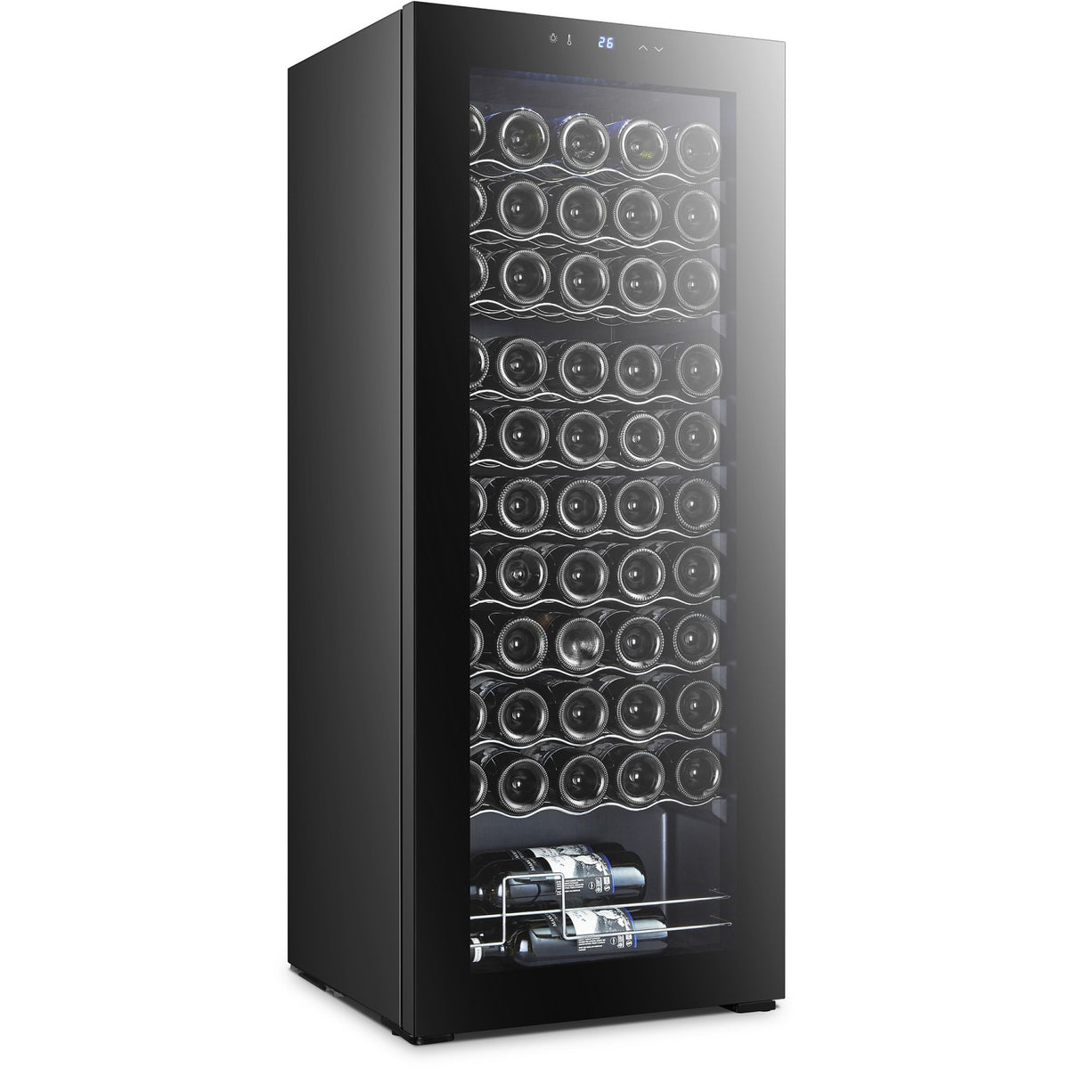 Premium Professional Wine cooler Single zone 55 bottles - JC160