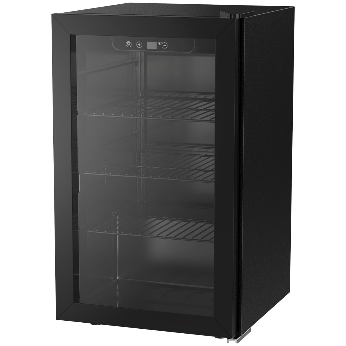 Commercial Wine & Beverage Cooler 68L Glass Door 4-16°C 430 x 460 x 740mm - JC75UELF