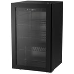 Commercial Wine & Beverage Cooler 68L Glass Door 4-16°C 430 x 460 x 740mm - JC75UELF