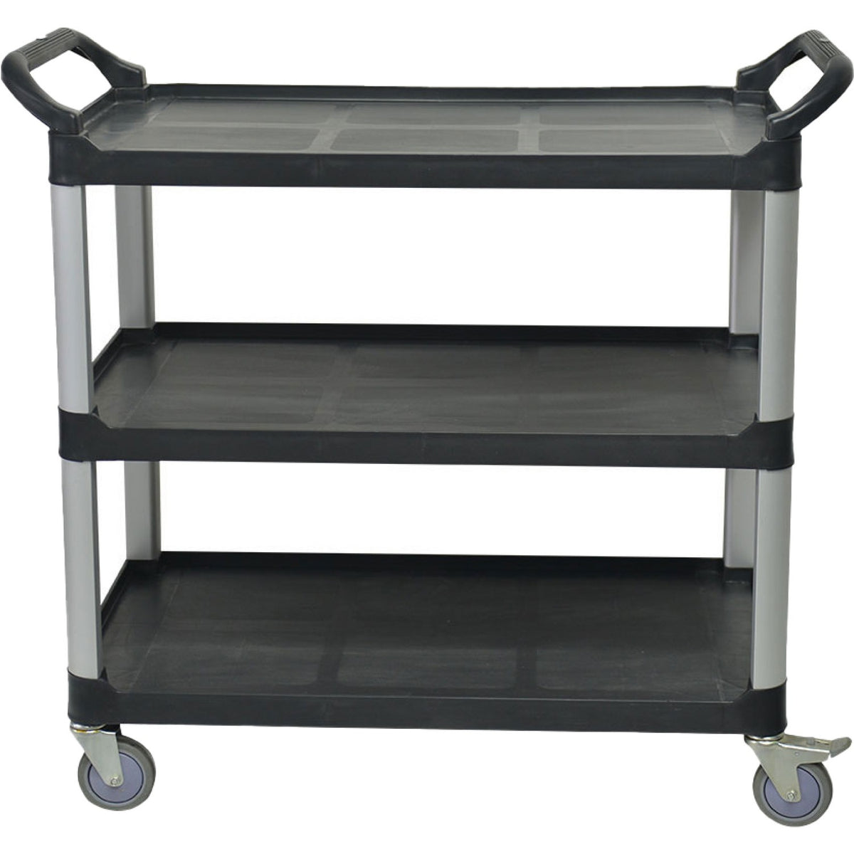 Professional 3-Tier Utility Trolley Cart 810x435x910mm - JGM718