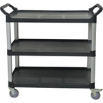 Professional 3-Tier Utility Trolley Cart 810x435x910mm - JGM718