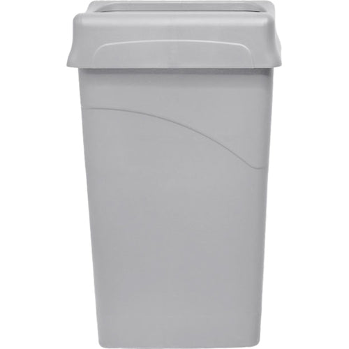 Commercial Waste Bin with Lid 87 Litres 510x270x870mm Grey - JGM902