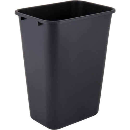 Commercial Open-Top Waste Bin 39 Litres 385x275x505mm Black - JGM908