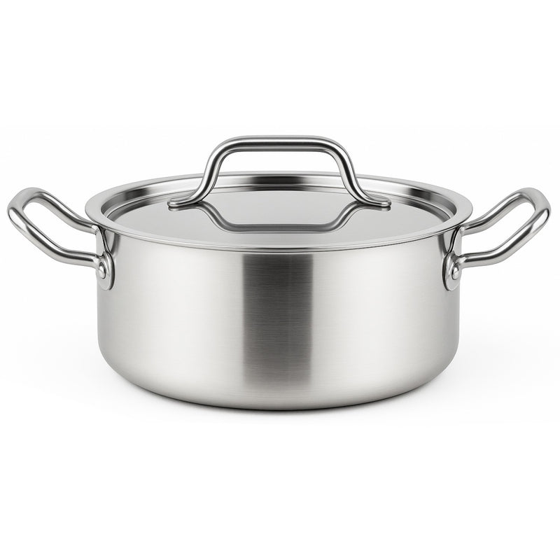 Professional Stainless Steel 1.2L Stew Pot 160mm - JJD6206