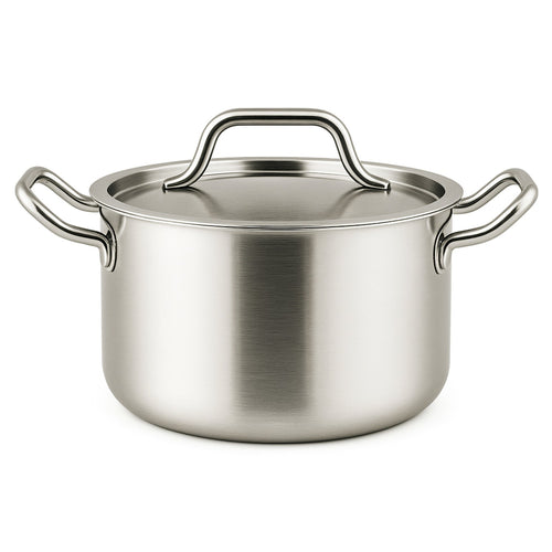 Professional Stainless Steel 2.5L Stew Pot 180mm x 100mm Height - JJD6408