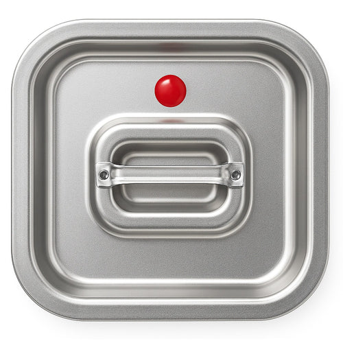 Stainless Steel & Silicone Sealing Gastronorm Container Lid GN 1/6 - JJD6510