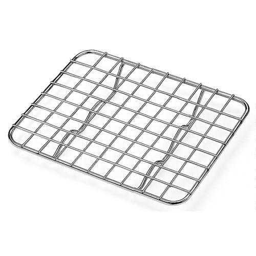 Stainless Steel Flat Grill Rack 1/6 115 × 102 × 15 mm - JJD6610