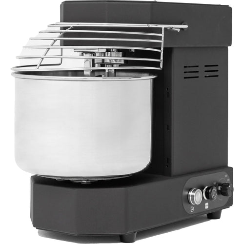 Commercial Table Spiral Dough Mixer 5L Stainless Steel Bowl 432x235x390mm - JMM402