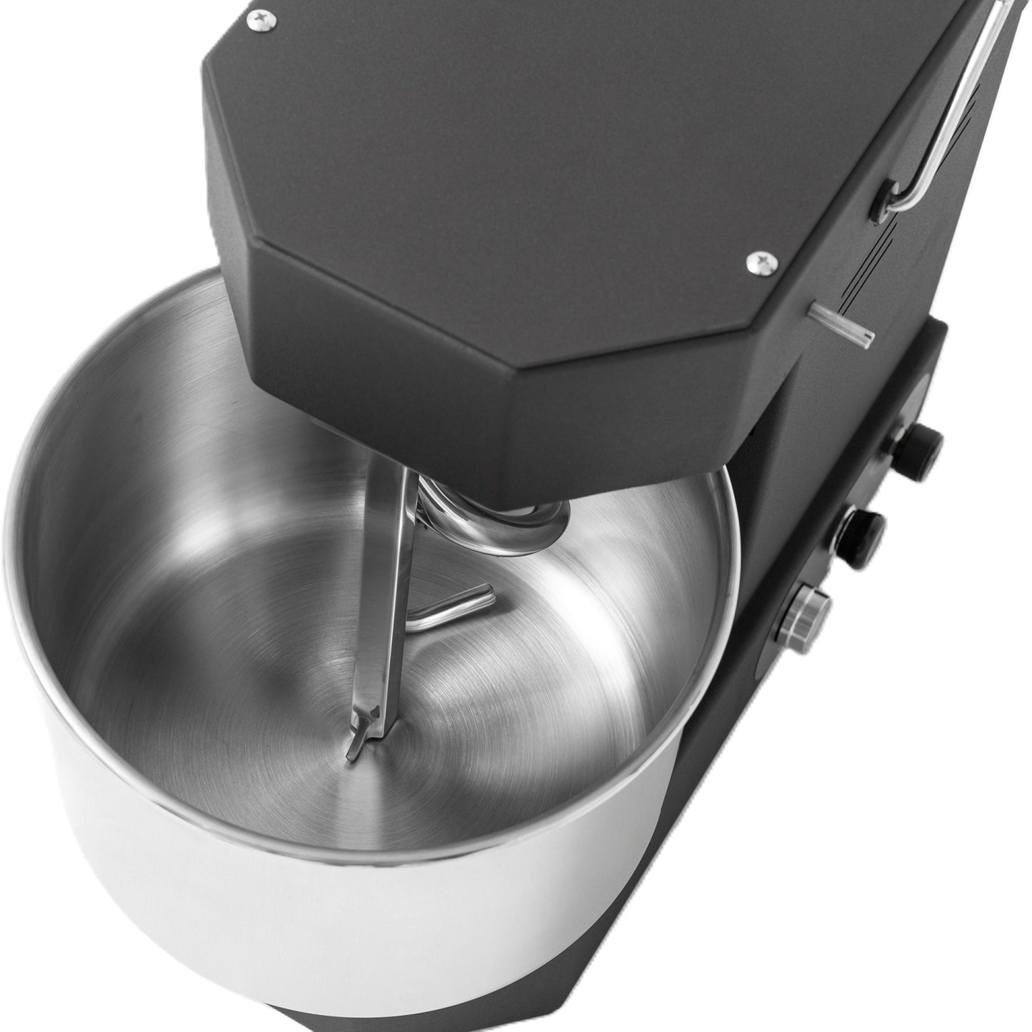 Commercial Table Spiral Dough Mixer 10L Stainless Steel Bowl 470x290x460mm - JMM404