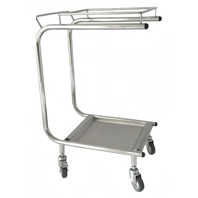 Commercial Stainless Steel Trash Bag Holder Cart 505×355×800 mm - JSN214
