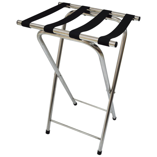 Commercial Folding Stainless Steel Tray Stand / Luggage Rack 520 x 410 x 800mm - JSN304