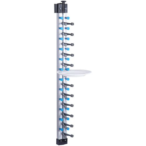 Commercial 12-Plate Wall-Mounted Plate Rack 120x100x1015mm - JWWM12