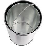 Commercial Open-Top Waste Bin 50 Litres Satin - JY9800