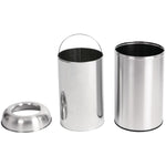 Commercial Open-Top Waste Bin 50 Litres Satin - JY9800