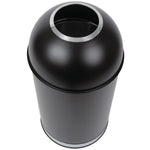 Commercial Open-Top Waste Bin 65 Litres Black - JY981065L