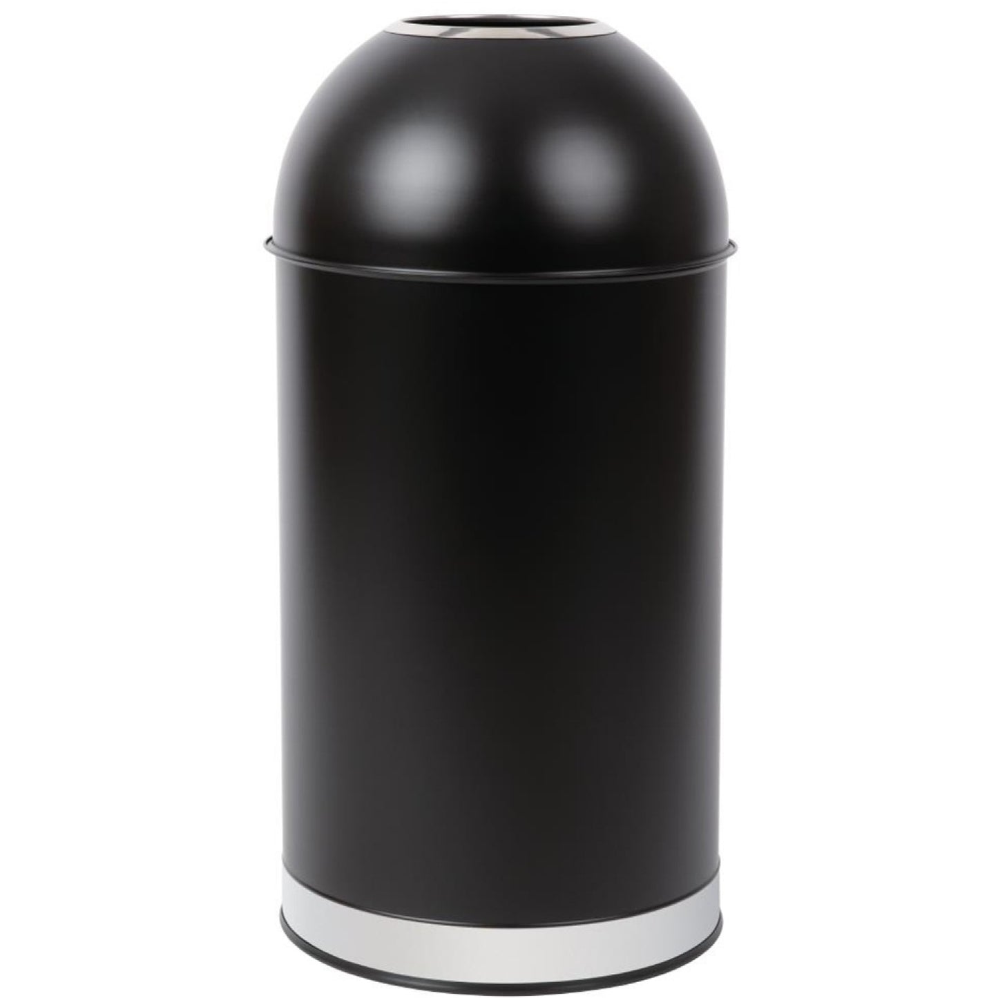 Commercial Open-Top Waste Bin 65 Litres Black - JY981065L