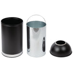 Commercial Open-Top Waste Bin 65 Litres Black - JY981065L