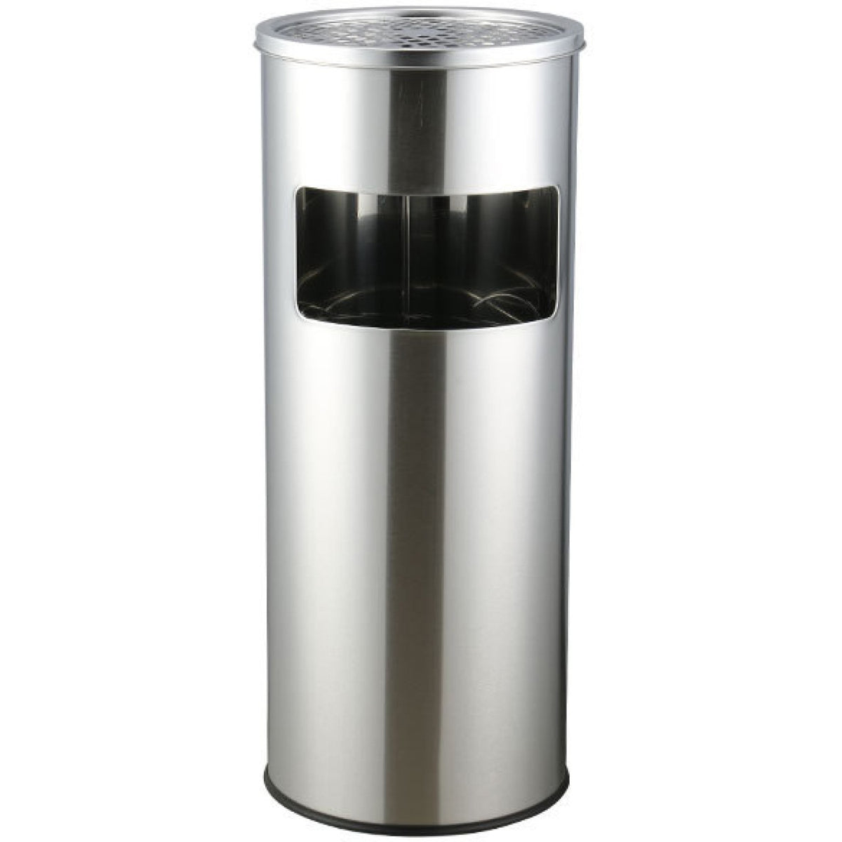 Commercial Ashtray Waste Bin 17 Litres Satin - JYAB901SATIN