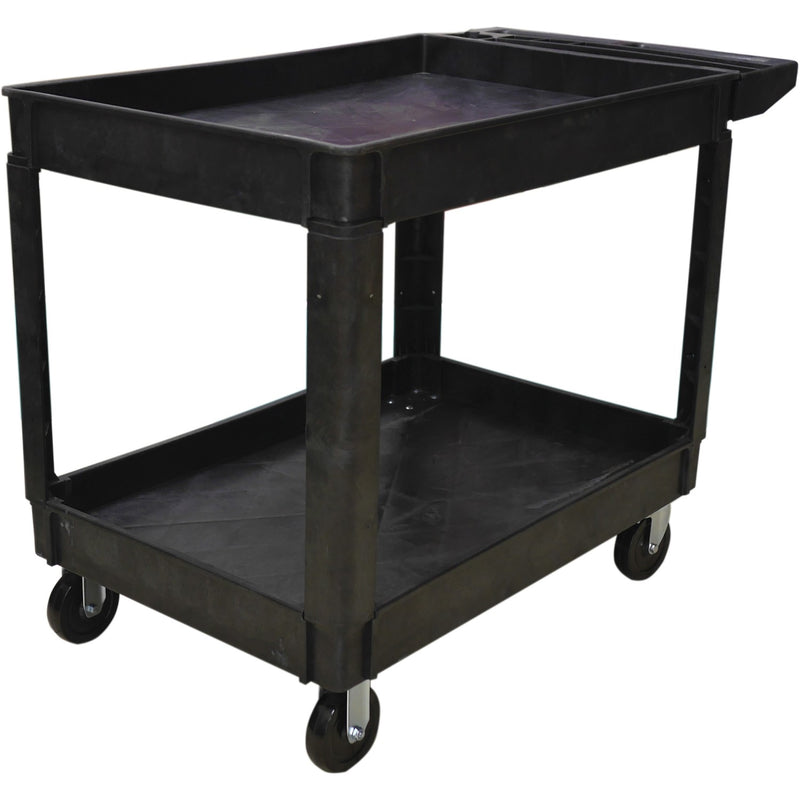 Adexa 2-Tier Professional Utility Trolley 1180x650x845mm | Commercial Service Cart UK