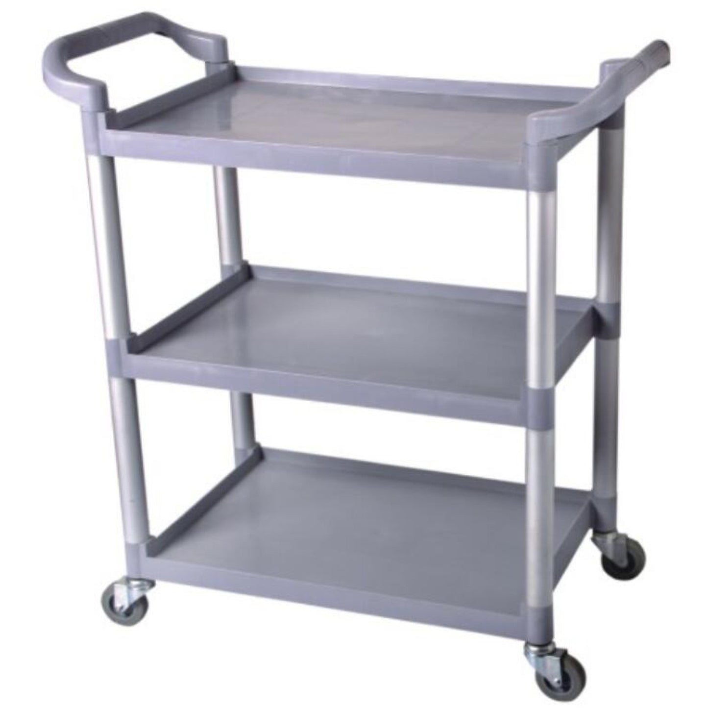 Professional Utility Trolley Multi-purpose 3 tier Grey 860x420x930mm