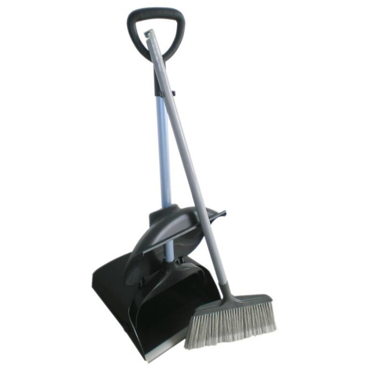 Plastic Windproof Lobby Dustpan with Long Handle 825×315 mm - JYXWRS1131