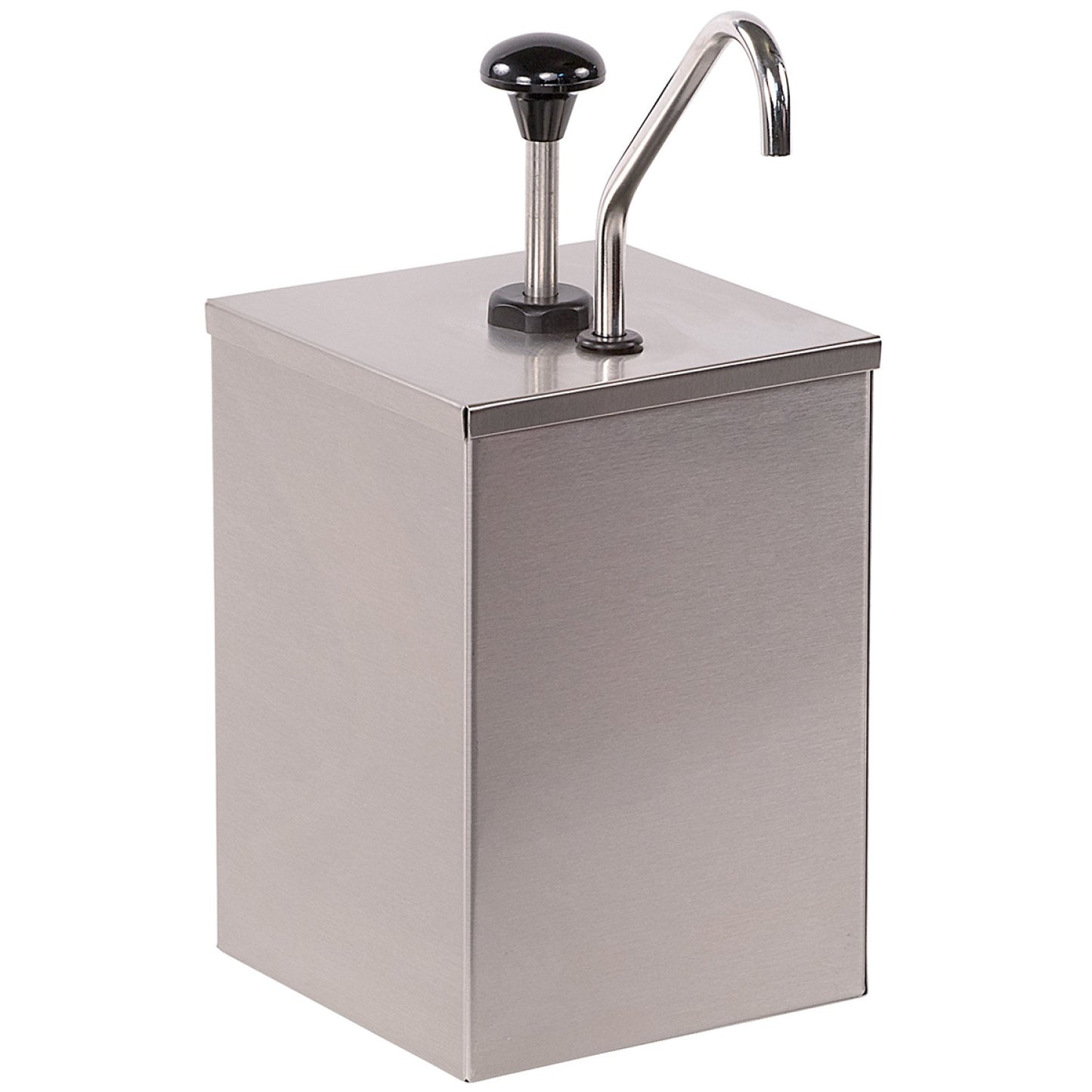 Commercial Condiment/Sauce Dispenser 1 pump Stainless steel - JZS001