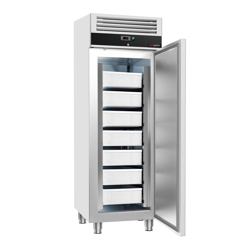 KFG530T1ND commercial fish fridge 600L stainless steel single door