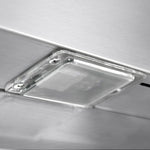 KFG530T1ND fish fridge interior with LED light