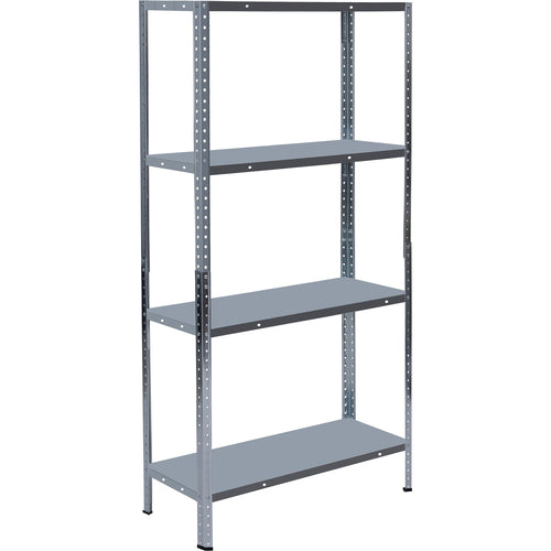 Galvanized Steel Shelving Unit 4-Tier 320kg Capacity (80kg per shelf) 900x400x1800mm - KFT20