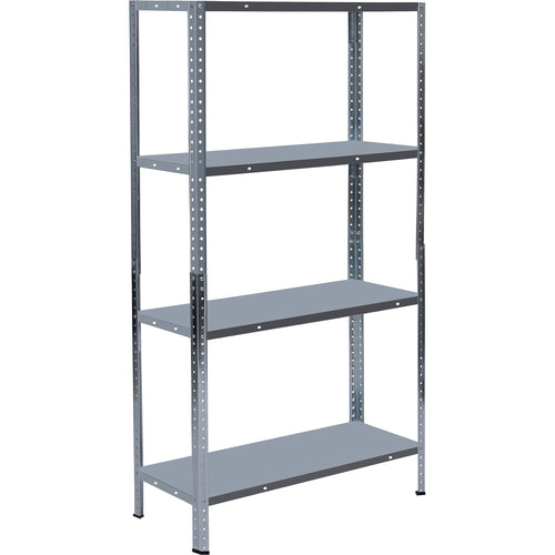 Galvanized Steel Shelving Unit 4-Tier 200kg Capacity (50kg per shelf) 1000x300x1870mm - KFT52S